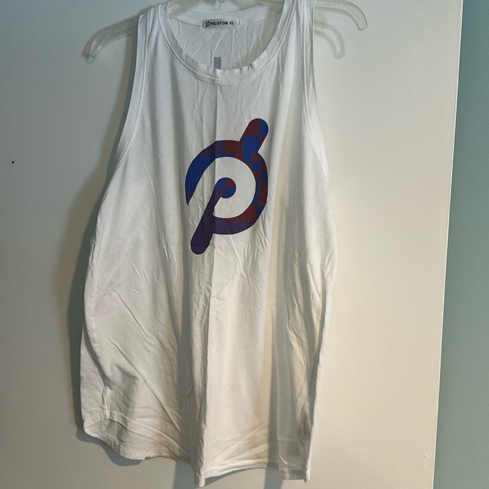 Herringbone racer back cotton tank